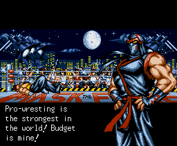 Pro-wresting is the strongest in the world! Budget is mine!
